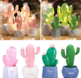 Lámparas de cactus