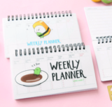 Planificador semanal (80 hojas) 60% descuento