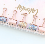 Lotes de pinzas y clips de metal kawaii