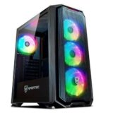 Caja de ordenador Nfortec Krater Cristal Templado USB 3.0 RGB Negro Reacondicionado