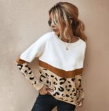 Jersey de mujer con estampado de leopardo (40% descuento)