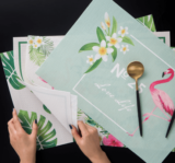 Manteles individuales (diferentes colores)