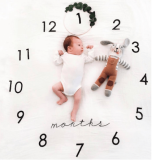 Manta cuenta meses (bebé)