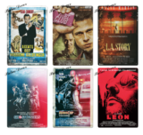 Carteles de metal de películas clásicas (20x30cm) 40% descuento