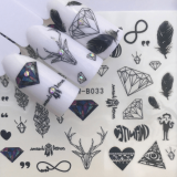 Pegatinas para manicura